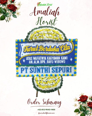 Papan Bunga Duka di Krambilsawit